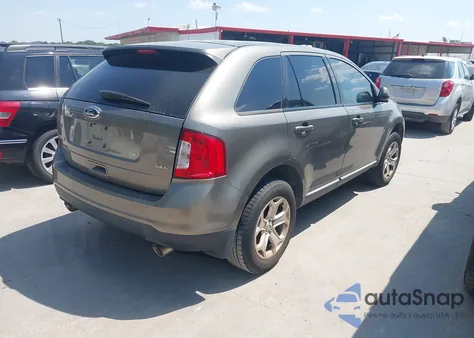 2013 Ford Edge Sel из США, поврежденный, VIN 2FMDK3JC4DBE37442